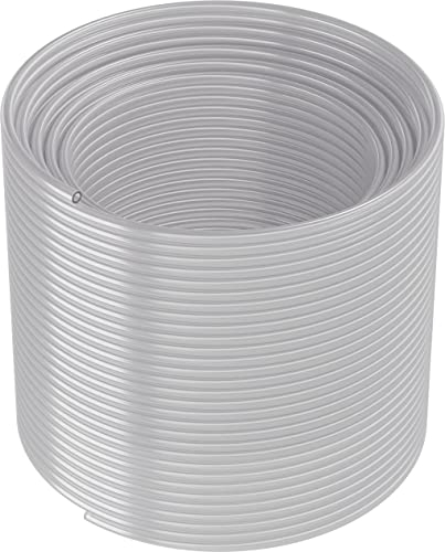 ARKA PVC-Schlauch - 4/6 mm, 100 m, Transparent - Langlebiger Flexschlauch für umfassende Anwendungen, ideal für Aquarien, Teiche sowie Haushalt und Werkstatt.