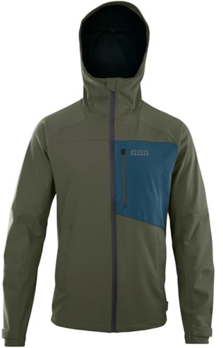 Ion Shelter 2L Softshell Fahrrad Wind/Regenjacke Dusty grün 2024: Größe: M (50)