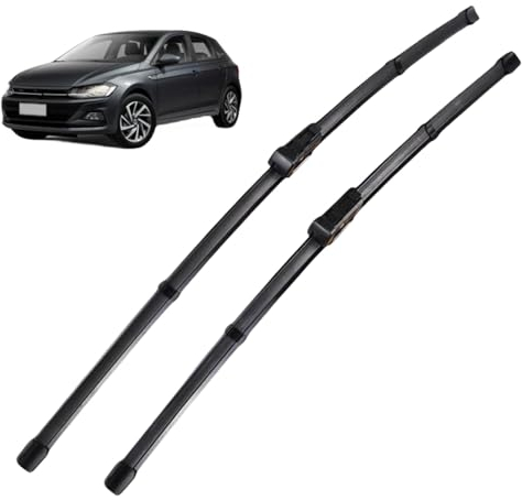 LECTY Scheibenwischer Frontwischerblätter Für VW Polo 6 AW BZ 2017-2023 26+18 Scheibenwischer Vorne