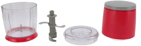 Pequeña Picadora de Carne Eléctrica, Potente Motor de 400 W, Cuchillas de Acero Inoxidable para Uso Doméstico
