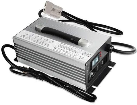HYDTGZ Caricabatterie per Batterie al Piombo 48 V 25 A con Spina Anderson 50 A/120 A/175 A/350 A per Carrelli Elevatori Elettrici 48 V, Barche Elettriche, Auto Elettriche Turistiche,175a
