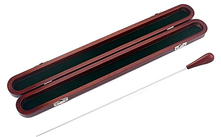 BESPORTBLE Abschlussfeier Saison Taktstock Kasten mit Aufbewahrung für Orchesterleiter und Dirigent Modell R135c mit Schutzhülle für Professionelle Durchführung