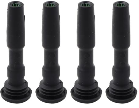 BONRYAN 4 Stücke Zündspule Gummistiefel Stecker Kompatibel mit A1 8X A3 8V G-olf 7 Beetle 5C für P-assat B8 Polo 6R UP Citigo Fabia 3 Octavia 5E 04C905110A