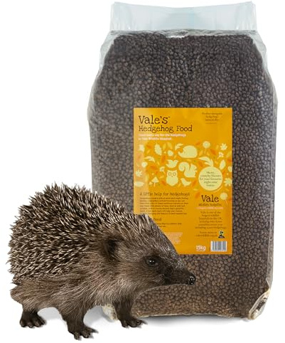 Nourriture pour hérisson Vale's – spécialement développée – utilisée quotidiennement au Vale Wildlife Hospital – Biscuits viands, croquants, Riches en Fibres – adaptée et nutritive – Complément idéal