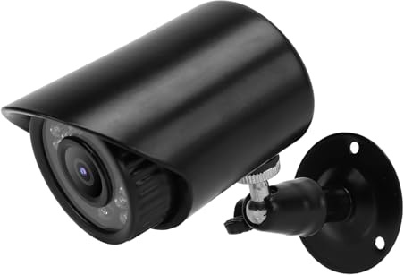 Tomantery Telecamera per Visione Notturna 1080P Ad Alta Risoluzione con Design Impermeabile IP66 per la Sicurezza Domestica, Alimentazione 12V (NTCS)
