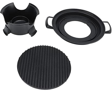 Tabletop Portable Grill, Hibachi Grill with Nonstick Baking Pan, Small Charcoal BBQ Stove for 1-2 Person Outdoor Picnic Camping
