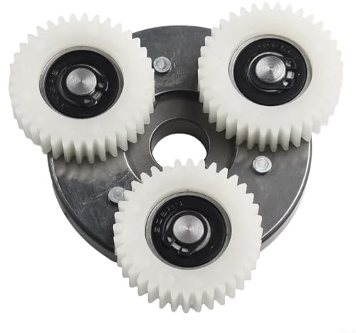 Juego de engranajes de cadena 36T con embrague de 70 mm compatible con motores eléctricos de transmisión de bicicleta de la serie Bafang