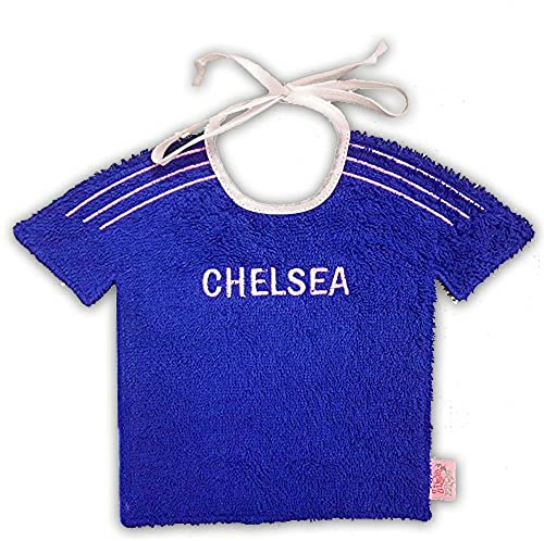 Zigozago handgjord bomullspinne med en form av Chelsea-t-tröja - stängning: String - en storlek