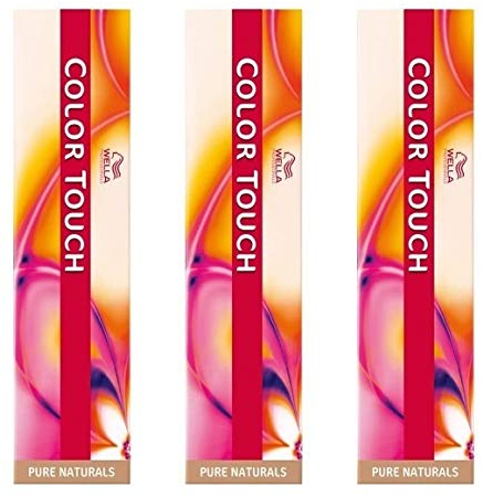Wella 3 er Pack Color Touch 60 ml Pure Naturals 3/0