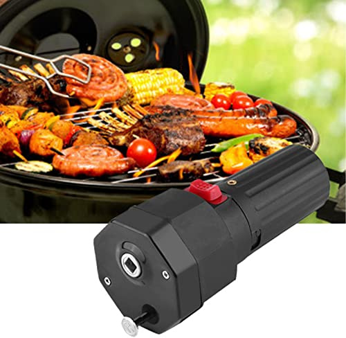 Raguso Motore girarrosto Barbecue Motore girarrosto Elettrico per Grill Motore Grill Barbecue Motore girarrosto Motore Barbecue 1 . 5V a Batteria Colore Nero