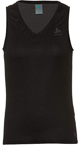 Odlo Maglietta intima da donna a maniche corte Active F-Dry Light I Maglietta funzionale I Intimo funzionale Canotta Maglietta intima sportiva I Donna