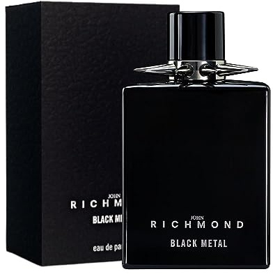 JOHN RICHMOND Black Metal Woman Eau de Parfum für Damen, blumig, sinnlich, umwerfend, für Frauen mit starkem Charakter, 100 ml