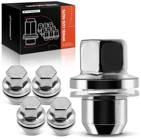 A-Premium M14-1.50 Wheel Lug Nuts Compatible with Land Rover Range Rover Sport Discovery LR3 LR4 Front and Rear 5-PC Set