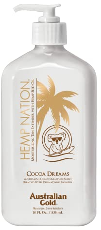 Australian Gold - Hemp Nation Cocoa Dreams Tan Extender Body Lotion 535 ml