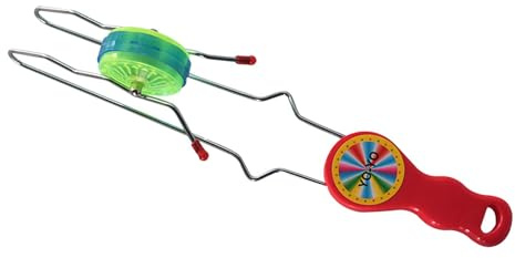 harayaa Rail Twisters Retro Kinder Lernspielzeug Rail Twirler Glow Gyro Wheels