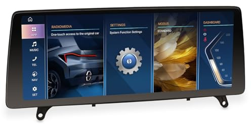 12,3 IPS Touchscreen Qualcomm 8 Core 8GB+128GB Android 14 DAB+ Autoradio per BMW X5 E70 X6 E71 2011-2013 CIC GPS Navigatore CarPlay Android Auto WiFi 4G Bluetooth 5.1 USB DSP CANBus IDRIVE OEM Radio
