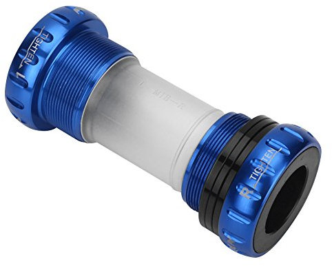 VGEBY Rodamientos de Bielas Integrativos de Rosca de Soporte Inferior de Rueda de Cadena de Bicicleta de Montaña (Blue)