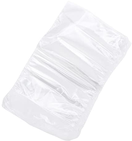OUNONA 200stücke Schrumpffolienbeutel Transparent Pof-schrumpffolien Wärmeschrumpfbare Taschen Für Seife Und Badebomben Wasserdichte Laminierfolie Für Heimwerkerarbeiten