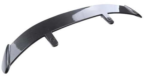 SHWEYFNZ Auto Heckspoiler Spoiler für Opel Adam 2012 2013 2014 2015 2016 2017 2018 2019, Kofferraumspoiler Dachspoiler Flügel Styling Flügel Schwanz Auto Zubehör,Carbon Fiber