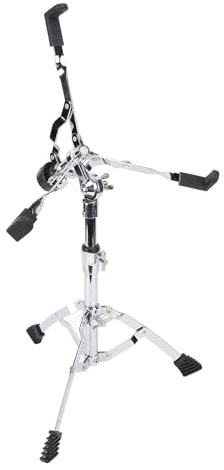 Verstellbarer Snare-Drum-Ständer, robust und tragbar, Gummifüße für professionelles Halt, Snare-Drum-Halterung, for Musiker, Schüler und Reisende