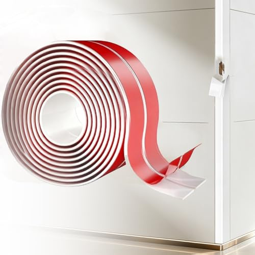Zierleisten Selbstklebend Kantenschutz Selbstklebend Winkelprofil Kunststoff, Kantenschutz Weiß, Für Türen, Fenster, Wände, Küche, Fliesen, Benutzt Für Eckenschutz (1.5m×2cm)