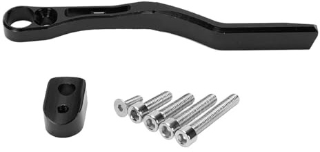 OKOVO Bike Chain Catcher Aluminum Alloy Exquisite Appearance Stable Chain Drop Keeper for Cycling (Black)
