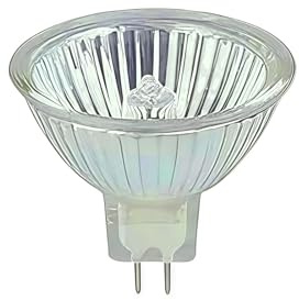 LISOCLU MR11 Halogen Bulb 2-Pin GU4/G4 Base Dimming 2700K Warm White Perfect for Microscope Lighting and Halogen Work Light 12V-50W 550 Lumen
