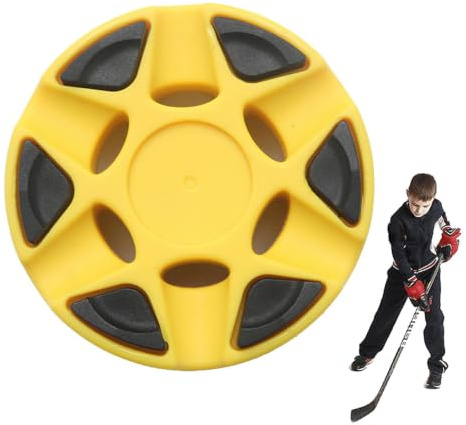 Golvhockey-Pucks, inomhushockeypuck rund gatupuck med slätt utseende | Professionell stabil ishockeyutrustning, Puck-träningstillbehör för inomhus- och utomhusbruk