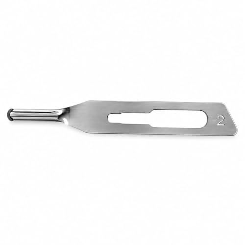 QCFLEX Lame Sgorbie Pedicure Calli Acciaio Sterili Monouso 20 Pezzi N°2