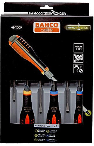 Bahco Be-9882Tb - Jgo. 6 destor. ergo var pasante pz