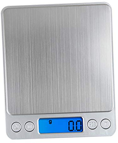 3000g X 0.1g Hohe Digitalwaage Taschenwaage Feinwaage für Schmuck, Münzen, usw.
