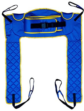 Hoist Sling Dress Access Toileting Premium (Large) Hoist Sling Original Poly Premium Sling Use with Powered Patient Lifts and Ceiling Hoists