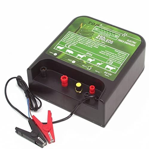 Apex Weidezaungerät Elektrozaungerät Weidegerät Elektro Weidezaun Elektrozaun Zaun (Weidezaungerät 12V 2,5 Joule)