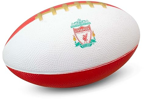 Hy-Pro Officially Licensed Liverpool F.C. Mini Foam American Football | Foam, Soft, Indoor and Outdoor Play, Adults, Kids, Youth