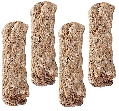 BESPORTBLE 4pcs Jute Camping Fire Starter Rope Wick Flammable Outdoor Bbq Rope for Campfires and Survival