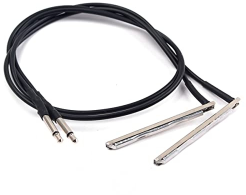 Pastilla Piezoeléctrica Pkp25 Negra de 2 Piezas para Guitarra de 3 Cuerdas