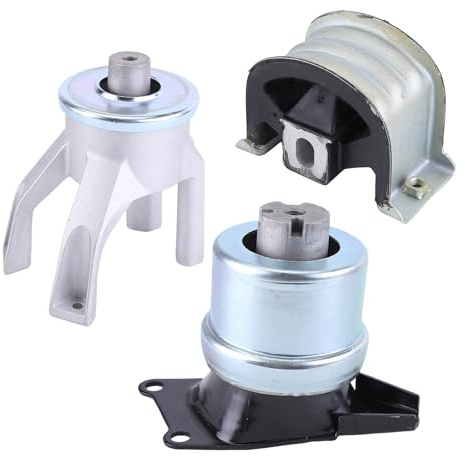 3x Motorlager 7H0199256H 7H0199849AT 7H0199848D kompatibel für T5 1.9 2.0 2.5 T6 2.0 TDI TSI Vorne Rechts Hinten Lager Motor Hydrolager, Engine Mount