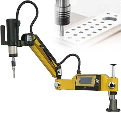 Maschiatrice a Sbalzo M3-M16, Braccio Di Maschiatura Flessibile, Maschiatrice Multidirezionale a 360°, 0-375 Giri/Min, 8 Pinze, Per L'industria Della Produzione Di Macchinari E Trapani