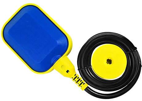 Interrupteur de Flotteur de Pompe à Eau 5 M Contrôleur Niveau Câble 220V 16A 1000W pour le Réservoir D'eau, Coquille Polypropylène Bon Scellement adapté à Diverses Scènes