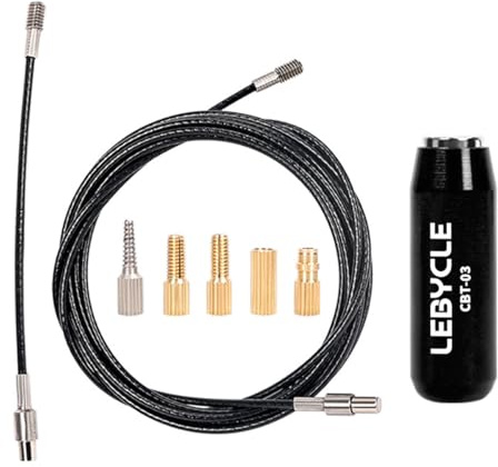 HOUSON Strumento di posa interna per biciclette, manico magnetico + fili di guida flessibili, compatibile con freni/cavi del cambio, tubi dell'olio e cavi D12, per telaio in carbonio/alluminio