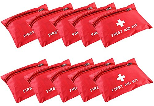 OnePine Mini Trousses de Secours,13 Sortes de 36 Pieces Trousse de Premiers Soins,Utilisé pour Camping,le pique-nique,Voyage,la maison et Premiers secours