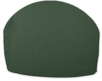 Strandkorbwerk Atmungsaktive Schutzhülle Abdeckhaube Vier Farben Liegeinsel Sevilla Oval/Hawaii (Grün)
