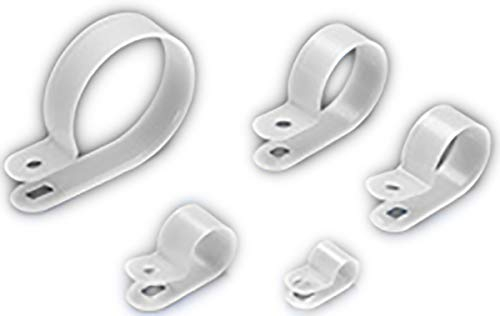 RS PRO Kabelklemme zum Schrauben, Kabel-Ø 6.4mm Nylon 10 mm x 1.4mm x 20mm, Packung a 100 Stück