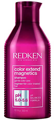Redken Haarshampoo für coloriertes Haar, Pflegeshampoo für langanhaltende Farbe, Brillanz und Glanz, Color Extend Magnetics Shampoo, 1 x 300 ml