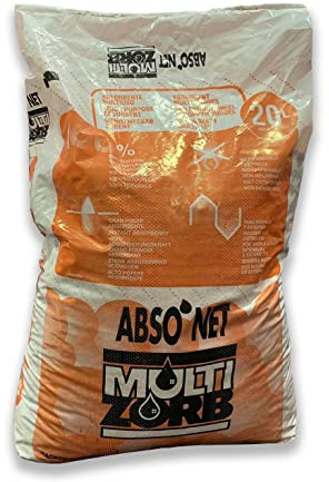 Flowfit ABSO'NET Multizorb Oil Absorbent Spill Clay Granules 20L