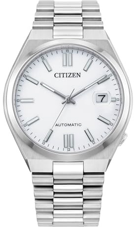 Citizen Automatische Armbanduhr NJ0150-81A, Silber, Armband