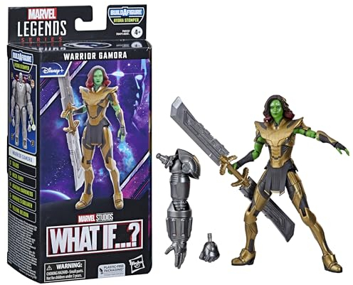 Hasbro Marvel Legends Series Warrior Gamora, What If...?Marvel Legends Action-Figur (15 cm)