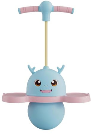 Ronyme Pogo-Ball mit Griff, Sprungbrett, Kinder-Pogo-Sprungspielzeug, Geschenke, Hüpfball, Pogo-Stick, Sprung für Fitness-Übungen, Gleichgewichtsfähigkeit