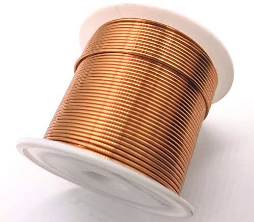 Temhyu-Emaillierter Draht Spule emailliert Kupferdraht 3 0AWG 18AWG 44AWG 43AWG 1. 2 mm 0,38 mm 0,1 mm 0,14 mm QA-1/155 Verwendet, um Kupferdrähte zu reparieren. (Color : OD 0.7mm, Size : Weight 100