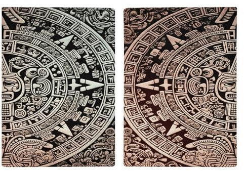Reisepasshülle, Maya-Kalender, Ende der Welt, Reisepasshülle, Reisedokumentenschutz, Reisepasshülle, Reisepasshülle, Stil, 20,3 x 13,8 cm, Stil:, 20.3x13.8cm